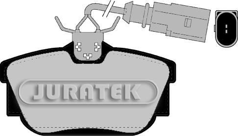 Juratek JCP201 - Kit pastiglie freno, Freno a disco autozon.pro