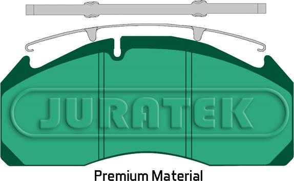 Juratek JCP2388 - Kit pastiglie freno, Freno a disco autozon.pro