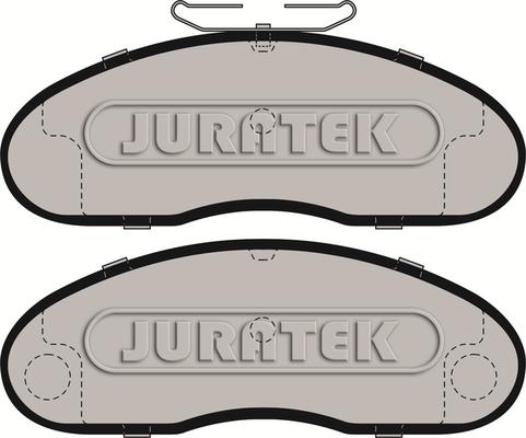 Juratek JCP791 - Kit pastiglie freno, Freno a disco autozon.pro