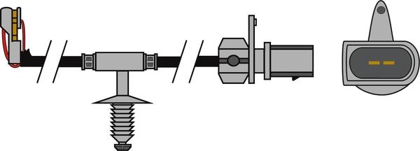 Juratek JCW301 - Contatto segnalazione, Usura past. freno / mat. d'attrito autozon.pro