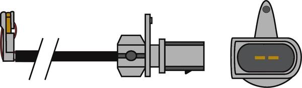 Juratek JCW302 - Contatto segnalazione, Usura past. freno / mat. d'attrito autozon.pro