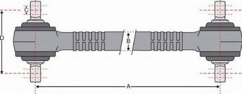 Juratek JSS1404 - Braccio oscillante, Sospensione ruota autozon.pro