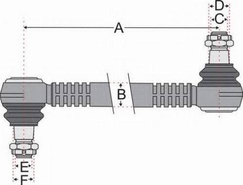 Juratek JSS1528 - Asta / Puntone, Stabilizzatore autozon.pro