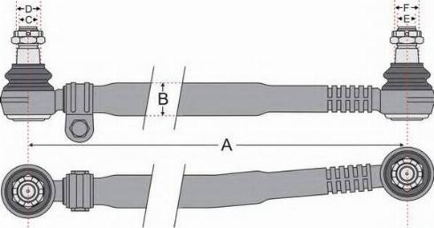 Juratek JSS1809 - Barra sterzo autozon.pro