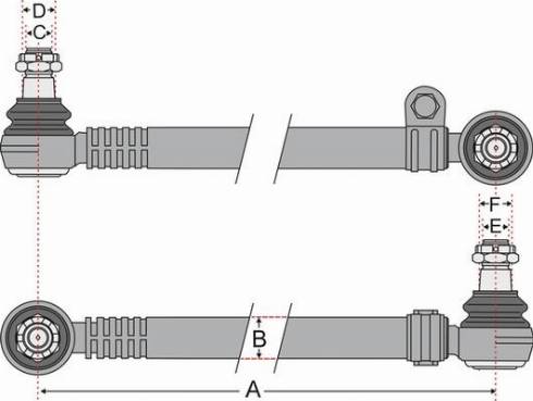 Juratek JSS1337A - Barra sterzo autozon.pro