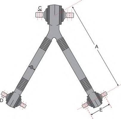 Juratek JSS1233 - Braccio oscillante, Sospensione ruota autozon.pro