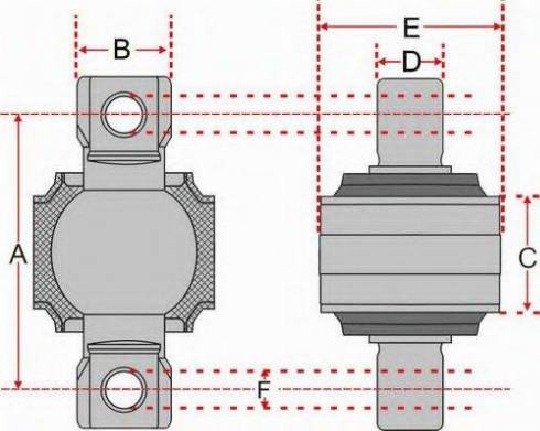 Juratek JSS3417 - Kit riparazione, Braccio oscillante autozon.pro