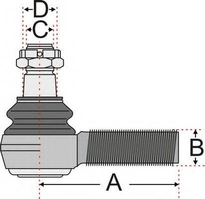 Juratek JSS2145 - Testa barra d'accoppiamento autozon.pro