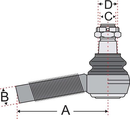 Juratek JSS2135A - Testa barra d'accoppiamento autozon.pro