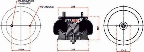 Juratek RML79039C - Soffietto, Sospensione pneumatica autozon.pro