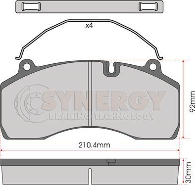 Jurid 2914705390 - Kit pastiglie freno, Freno a disco autozon.pro