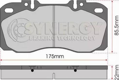 Juratek SYN2126 - Kit pastiglie freno, Freno a disco autozon.pro