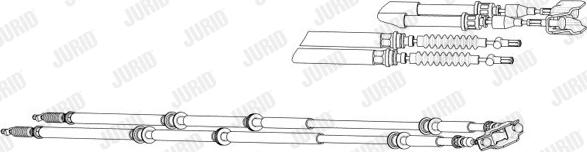 Jurid 433018J - Cavo comando, Freno stazionamento autozon.pro