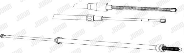 Jurid 433102J - Cavo comando, Freno stazionamento autozon.pro