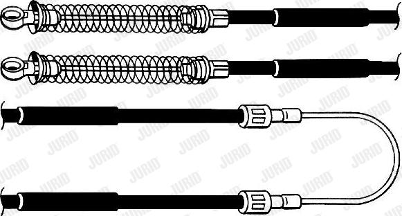 Jurid 432044J - Cavo comando, Freno stazionamento autozon.pro