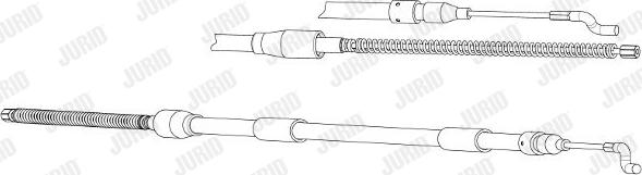 Jurid 432052J - Cavo comando, Freno stazionamento autozon.pro