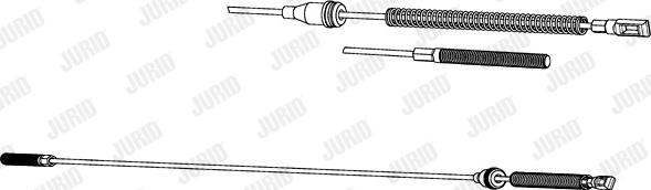 Jurid 432121J - Cavo comando, Freno stazionamento autozon.pro