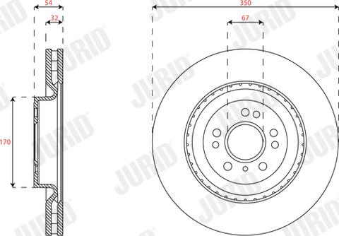 Jurid 563482JC-1 - Discofreno autozon.pro