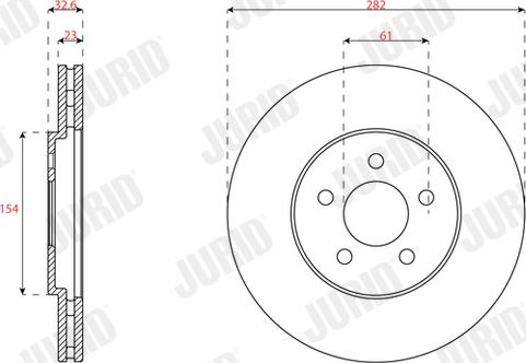 Jurid 563568J - Discofreno autozon.pro