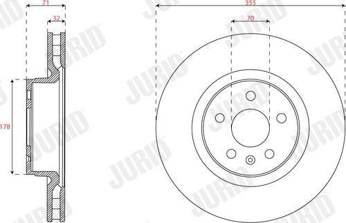 Jurid 563660JC-1 - Discofreno autozon.pro