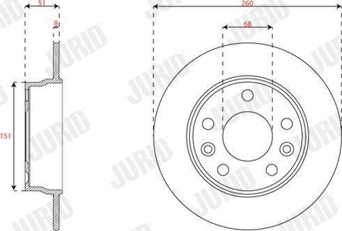 Jurid 563689JC - Discofreno autozon.pro