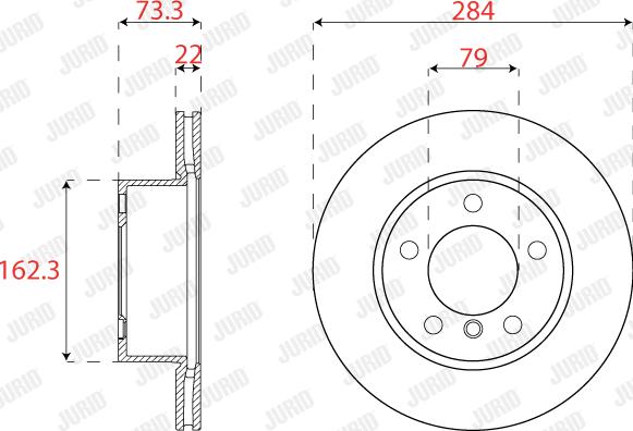 Jurid 563322JC - Discofreno autozon.pro