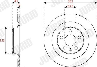 Jurid 563294JC-1 - Discofreno autozon.pro