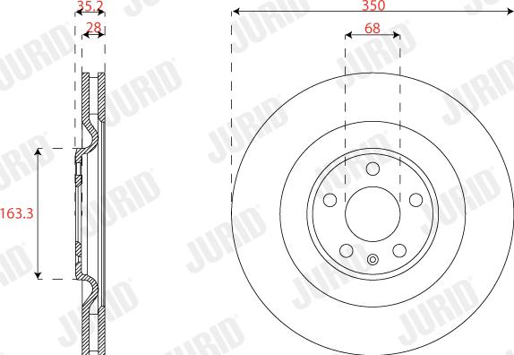 Jurid 563225JC - Discofreno autozon.pro