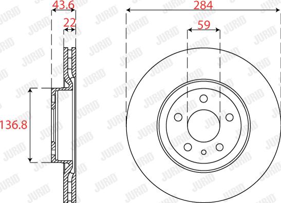 Jurid 563273JC - Discofreno autozon.pro