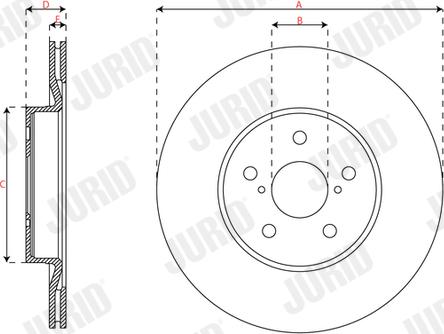 Jurid 563745JC - Discofreno autozon.pro