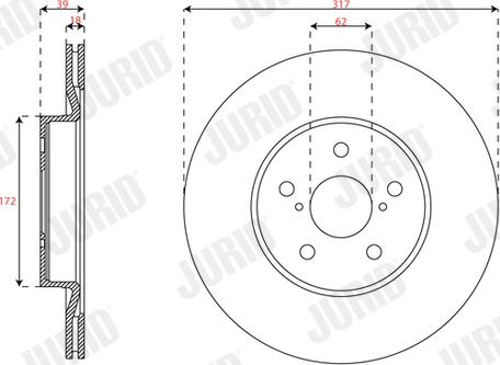 Jurid 563745JC - Discofreno autozon.pro