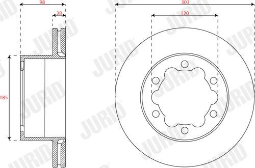 Jurid 563750JC-1 - Discofreno autozon.pro