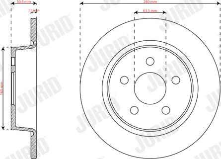 Jurid 563768J - Discofreno autozon.pro