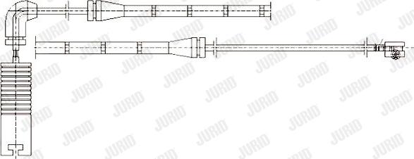 Jurid 581367 - Contatto segnalazione, Usura past. freno / mat. d'attrito autozon.pro