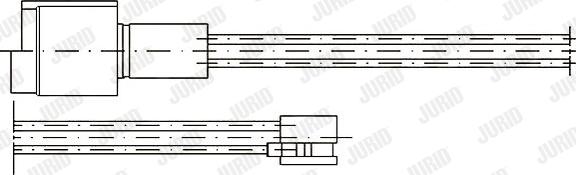 Jurid 581302 - Contatto segnalazione, Usura past. freno / mat. d'attrito autozon.pro