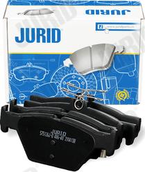 Jurid 575126J-D - Kit pastiglie freno, Freno a disco autozon.pro