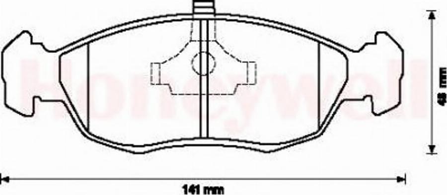 Jurid 571902JAS - Kit pastiglie freno, Freno a disco autozon.pro