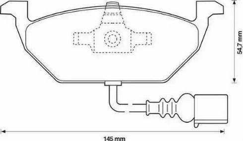 Valeo 601120 - Kit pastiglie freno, Freno a disco autozon.pro