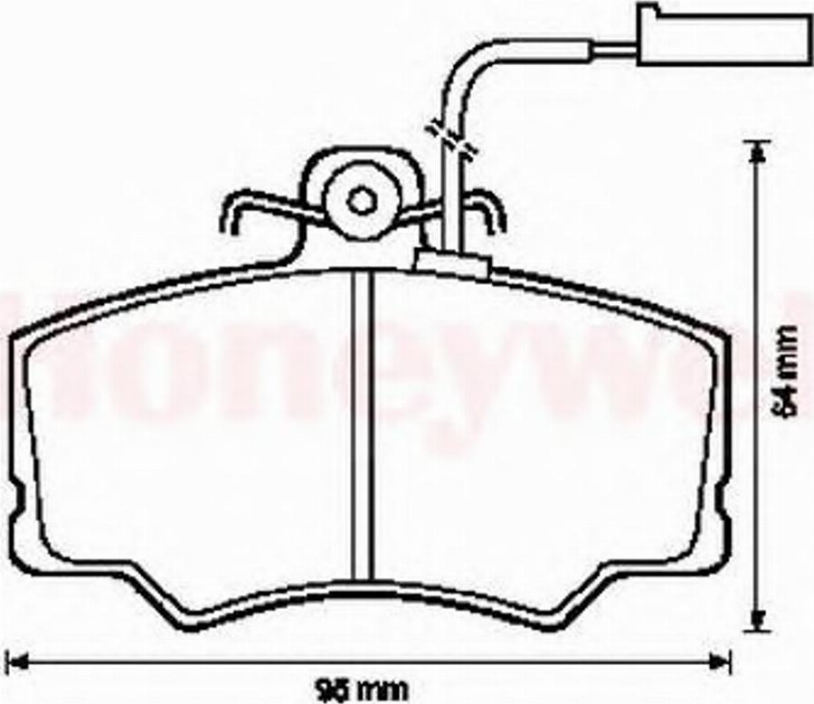 Jurid 571433JAS - Kit pastiglie freno, Freno a disco autozon.pro