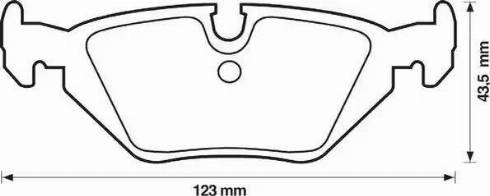 Jurid 571527J-AS - Kit pastiglie freno, Freno a disco autozon.pro