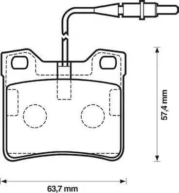 Jurid 571845J-AS - Kit pastiglie freno, Freno a disco autozon.pro