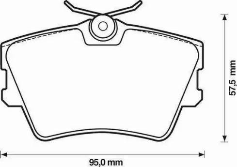 Jurid 571875J-AS - Kit pastiglie freno, Freno a disco autozon.pro