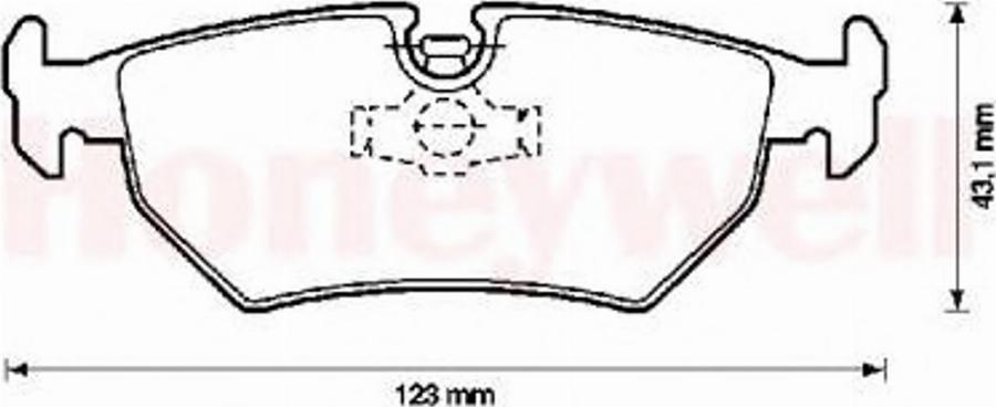 Jurid 571395JAS - Kit pastiglie freno, Freno a disco autozon.pro