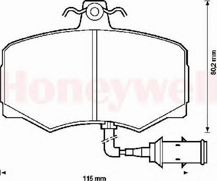 Jurid 571397JAS - Kit pastiglie freno, Freno a disco autozon.pro