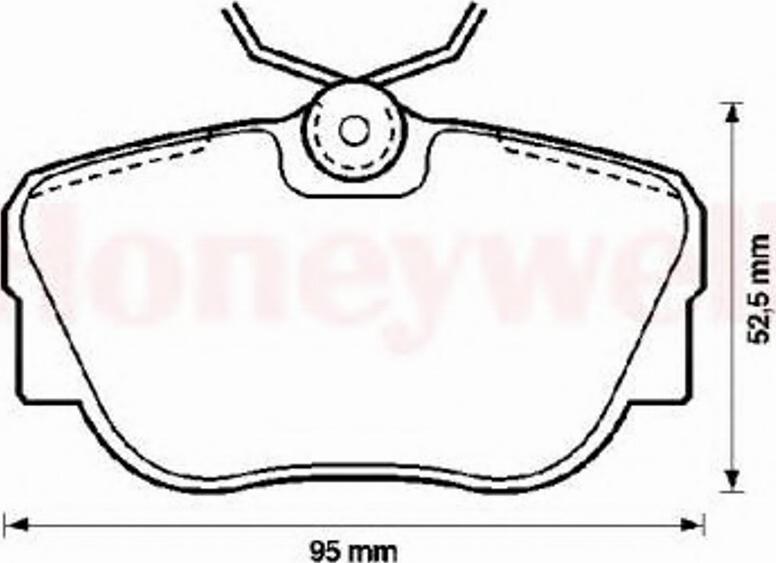 Jurid 571352JAS - Kit pastiglie freno, Freno a disco autozon.pro