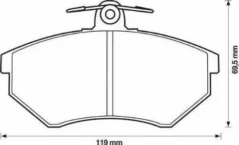 RIDER RD.3323.DB1044 - Kit pastiglie freno, Freno a disco autozon.pro