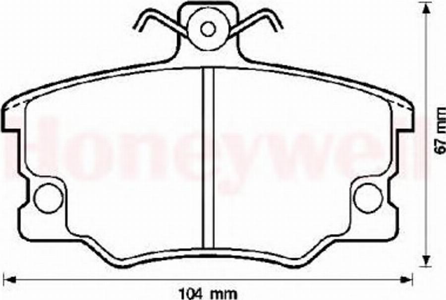 Jurid 571309JAS - Kit pastiglie freno, Freno a disco autozon.pro