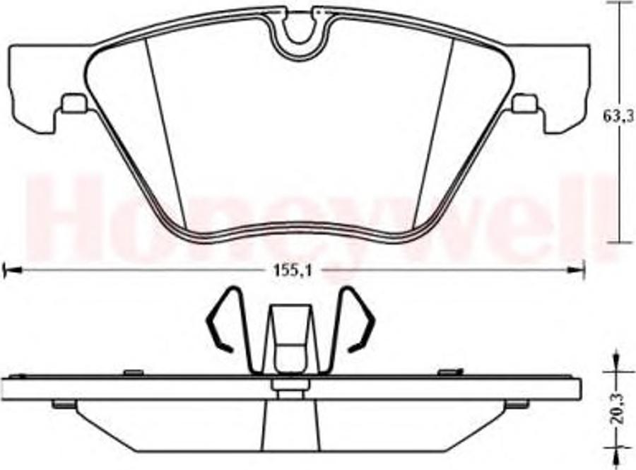 Jurid 573187J-AS - Kit pastiglie freno, Freno a disco autozon.pro