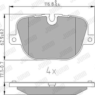 BOSCH 986494409 - Kit pastiglie freno, Freno a disco autozon.pro