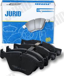 Jurid 573364J-D - Kit pastiglie freno, Freno a disco autozon.pro